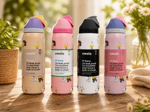 Owala Stainless Steel Water Bottle 32oz – FreeSip Spout, Leakproof Lid, Double Wall Vacuum Insulated, BPA Free, Keeps Cold 24 Hours, Perfect for Gym, Travel, Hiking, Daily Use