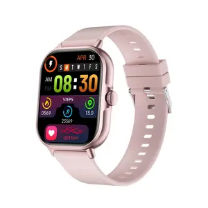 2.01-inch full-touchscreen smartwatch, supporting Bluetooth calls, text messaging, step counter, fitness tracker, universal sports watch for both men and women, and wearable watch suitable for various occasions, Birthday, Phone