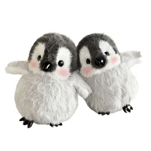 Cute Emperor Penguin Plush Toy, Soft PP Cotton Filled, Antarctic Animal Stuffed Doll, Kawaii Stuffed Animals, Perfect Gift for Valentine's Day and Birthdays