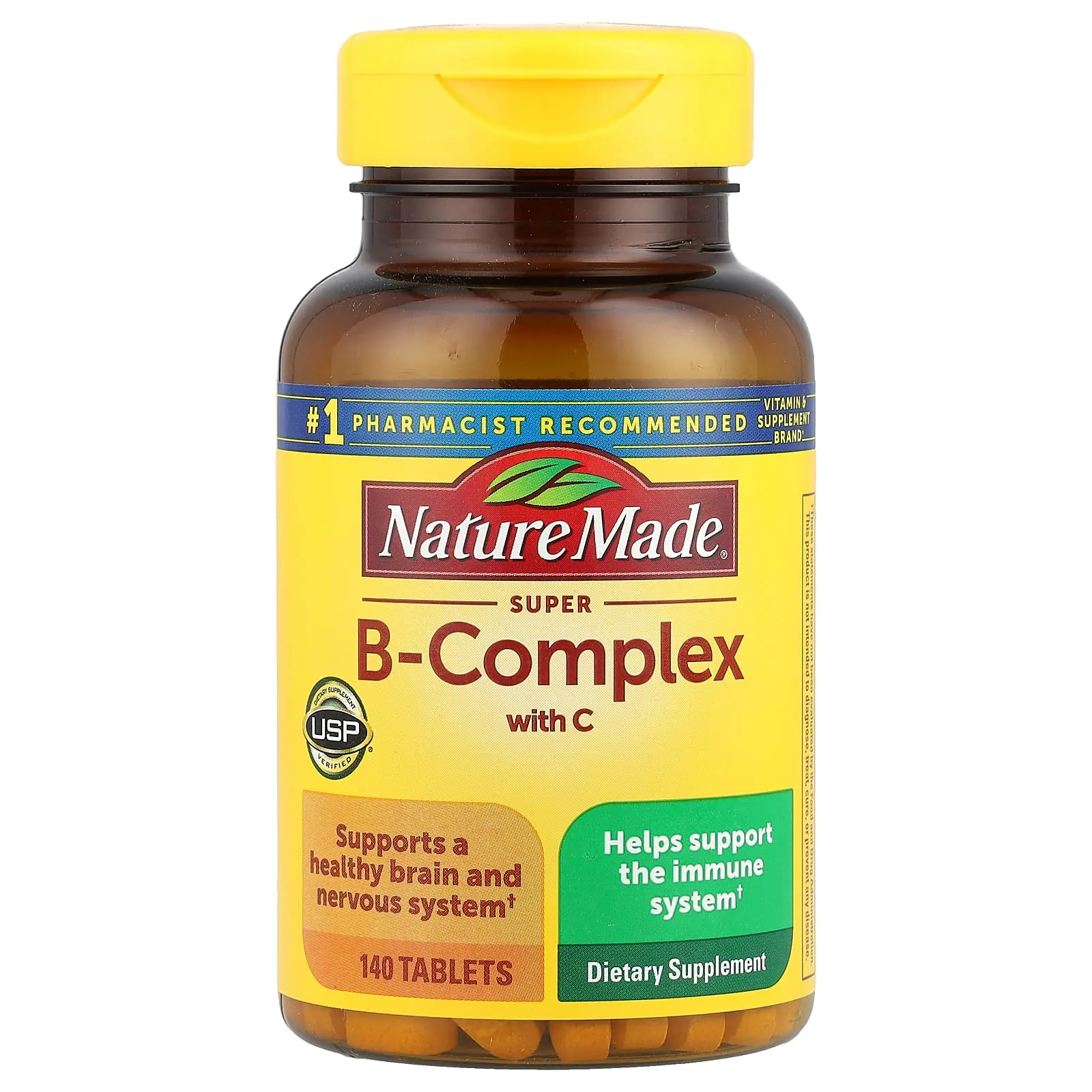 Nature Made Super B-Complex with Vitamin C, 140 Tablets