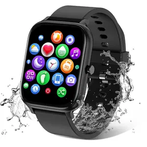Smart Watch, Wireless Talking/Dialing, Multi-Sport Mode, Call Reminder And Rejection, SMS Reminder, Message Reminder, Various APP Reminders, Multi-Function Display, HD Screen, Gifts, Multiple Colors Alloy Charging Smartphone USB Wearable Rechargeable, Blu