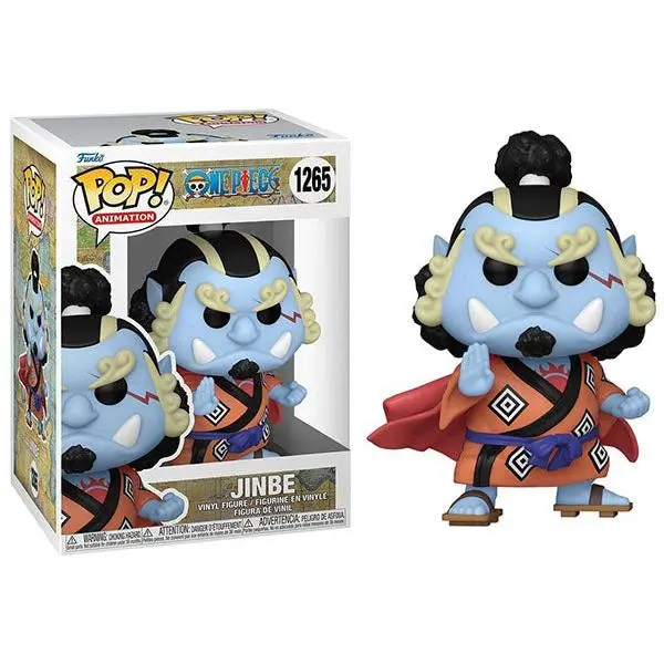 Funko Pop! Jinbe One Piece 1265 Vinyl Figure in PopShield Protector