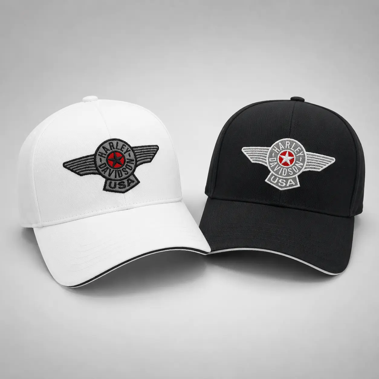 Vintage Harley Davidson Trucker Hat, Retro Mesh Snapback Cap, Adjustable Motorcycle Baseball Hat, Classic Biker Style Unisex Cap