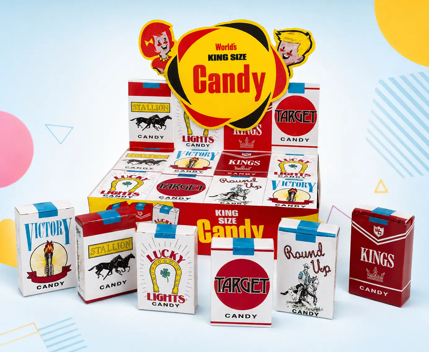 Candy Cigarettes – Retro Novelty Candy Sticks