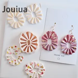 1pc Hollow Polymer Clay Cutters, Symmetrical Figures Clay Cutters for Earrings Making, Geometry Irregular Shapes Clay Cutters for Polymer Clay Jewelry, Jewelry Making Kits