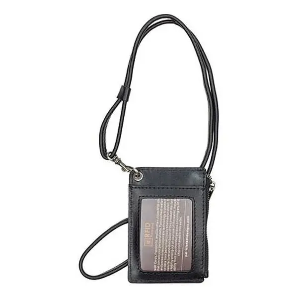 Patricia Nash Viera Leather Card Case Lanyard Patricia Nash Viera Leather Card Case Lanyard