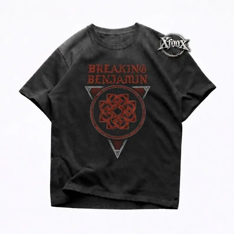 Breaking Benjamin T-Shirt - Classic Metal Rock Band Tee, Sweatshirts Hoodie, Rockcore, Hardrock Shirt