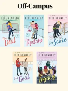 Elle Kennedy Off-Campus Book Series – The Deal, The Mistake, The Score, The Goal & The Legacy | BookTok Romance Hockey Books | Paperback Single Books & Complete 5-Book Set