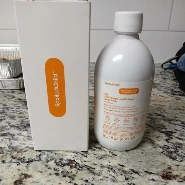 SpoiledChild E27 Extra Strength Liquid Collagen Mango Flavour 15.2 fl oz Edible Healthcare Supplement SpoiledChild E27 Extra Strength Liquid Collagen Mango Flavour 15.2 fl oz Edible Healthcare Supplement