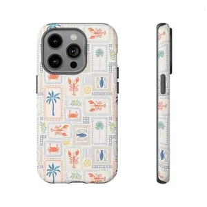 Coastal Phone Case, Italy Phone Case, Summer Travel, Stamp Phone Case, Vacation Phone