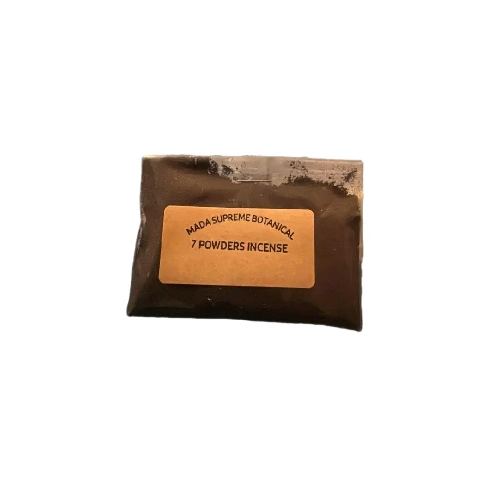 7 African Powers Incense Powder for Spiritual Practices and Orisha Connection