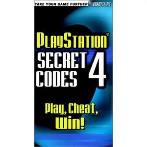 USED Book - PlayStation Secret Codes 4: Play, Cheat, Win by BradyGames Staff (Paperback) - english