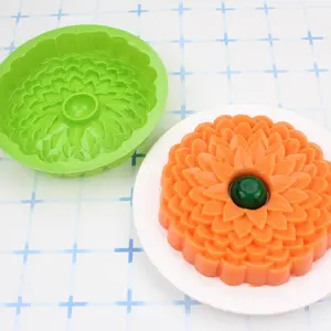 Flower Shaped Silicone Cake Mold, Silicone Cake Pan, 1 Count Reusable Cake Baking Mold, Kitchen Baking Tool for Home Use, Bakeware, Baking Supplies