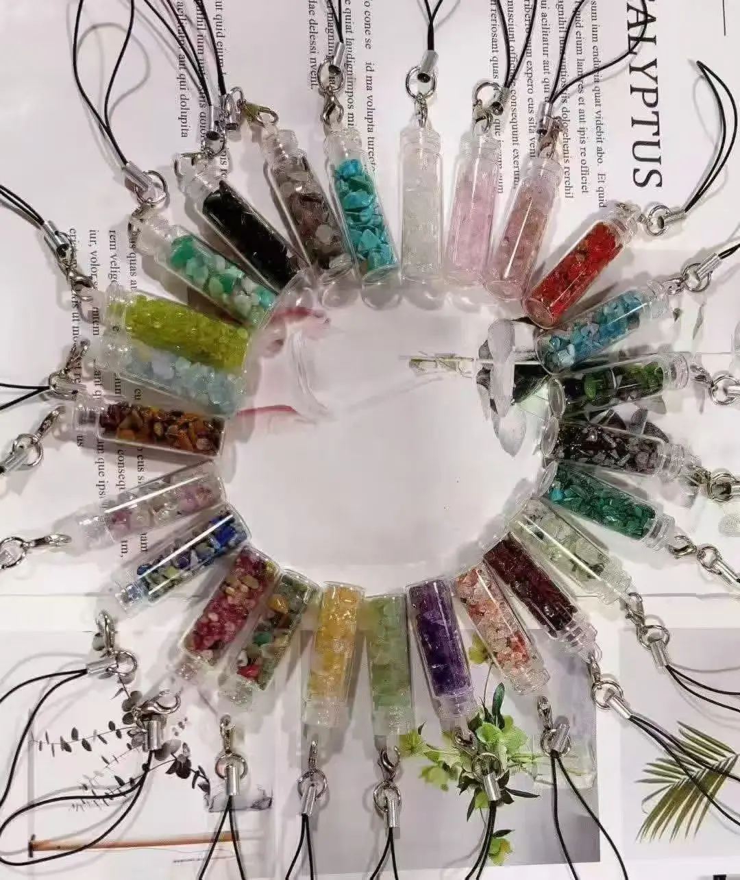 Cristy(18914)gc.chips bottle keychain $30 for 60 PCs