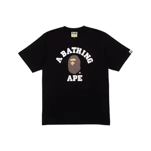 BAPE College Tee Black by StockX