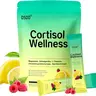 DSDD Cortisol Wellness Powder with Magnesium Ashwagandha Vitamin C D3 L-Theanine for Healthy Aging Glass Skin Mood Sleep Stress Management Supplement Nutrition