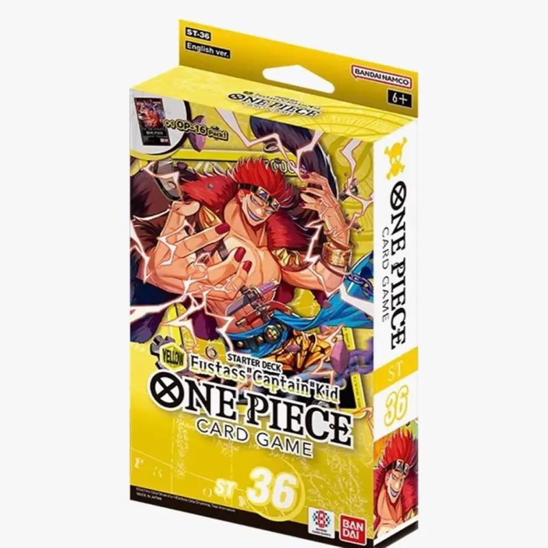 Starter Deck 36: YELLOW Eustass”Captain”Kid - Starter Deck 36: YELLOW Eustass”Captain”Kid (ST-36)