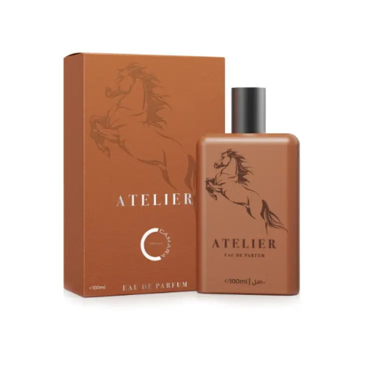 Atelier 100ML Camara Eau de Parfum - Spicy Cinnamon & Cardamom with Orange Blossom, Vanilla, Ambroxan, Guaiac Wood, Praline, and Musk for Quiet Elegance