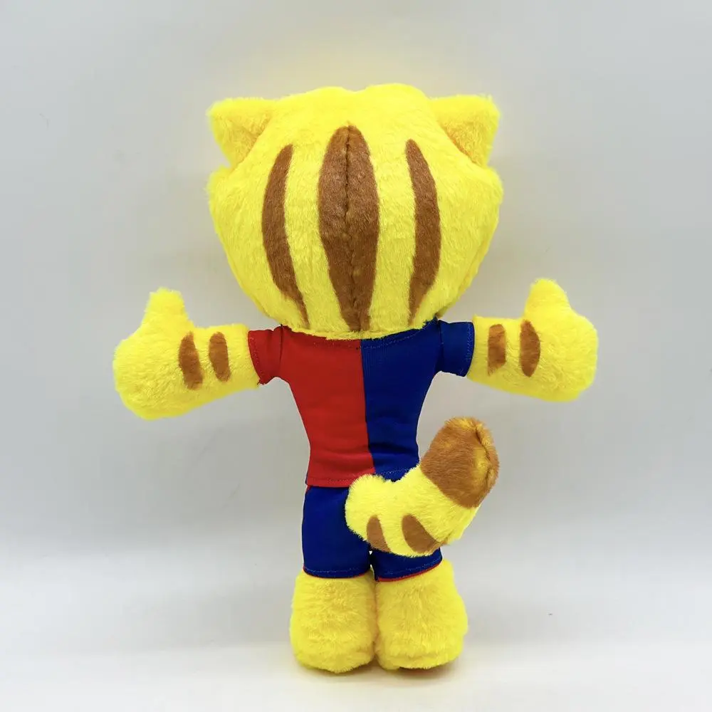 New 31CM Football Mascot Cat Plush Toy Football Plush Cat Mascot Football Cat Plush Toy The Bunny Doll Stuffed Animal Soft Toy