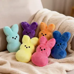 6PCS Cute Bunny Plush Toys,Easter Basket Stuffers Toys for Kids,Bunny Stuffed Animals,Easter Party Favors Gift for Girls Boys