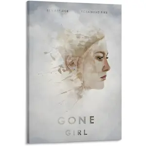 Gone Girl Movie Canvas Poster Modern Wall Art for Bedroom, Office, Living Room, Gift – Realistic Painting Style Décor (2)