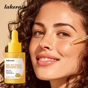 Kojic Acid Turmeric Niacinamide Serum, Gel Moisturizing Facial Serum, Soothes&Strengthens Moisture Barrier, Evens Skin Tone, Create a  Clear & Radiant Complexion, Skin Care