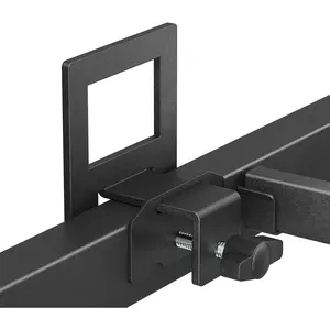 6 count Non Slip Mattress Gaskets for Metal Bed Frame, Anti-Slip Holder in Place Gripper, Mattress Slide Stopper, Adjustable Anti-Slip Baffle, Easy to Install, Black