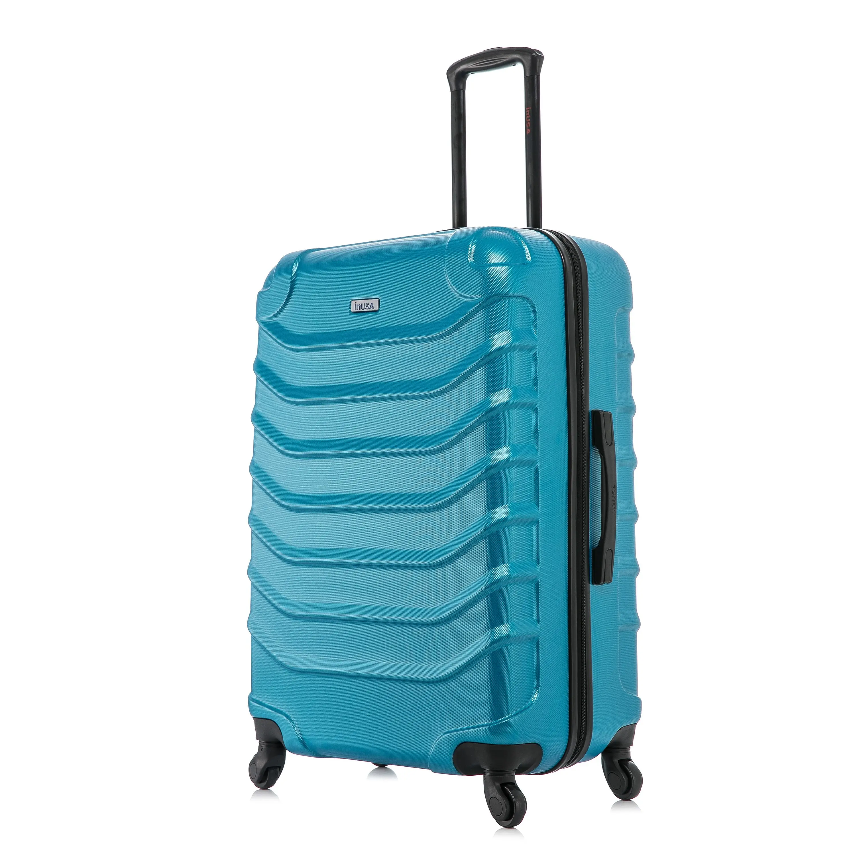 InUSA Endurance 28" Hardside Lightweight Luggage with Spinner Wheels, Handle, and Trolley, Teal