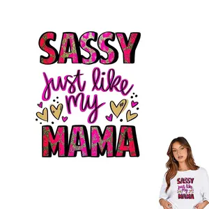 3pc Letter Fashion Heat Transfer Stickers, Easy to Apply, Vibrant Colors, Durable, Ideal for DIY T-Shirts, Jeans, Hoodies, Backpacks