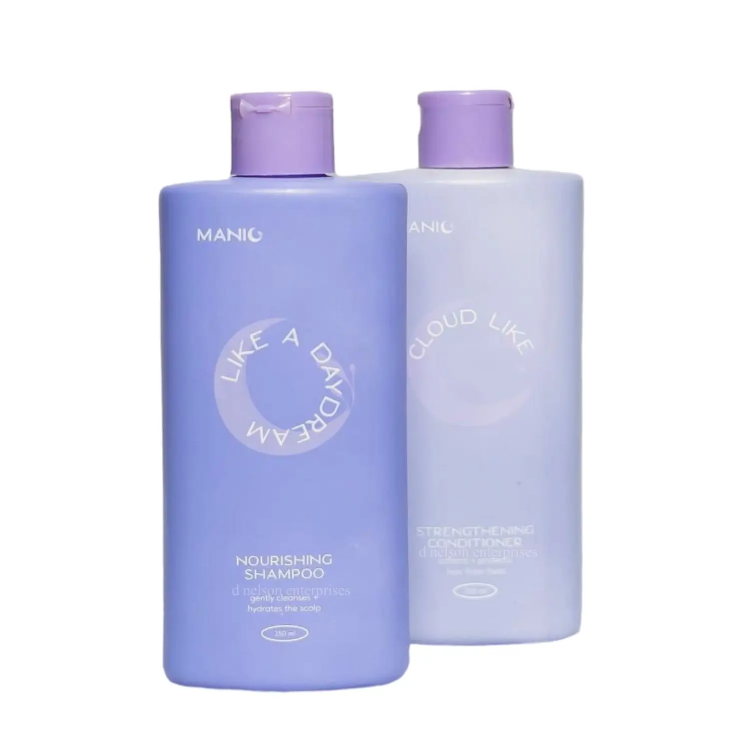 Manic Beauty Nourishing Shampoo & Strengthening Conditioner, 250ml Each