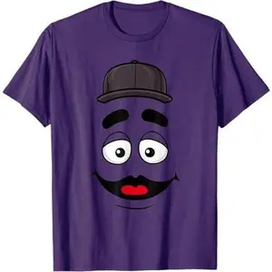 Funny Grimace Face For Halloween Costume T-Shirt