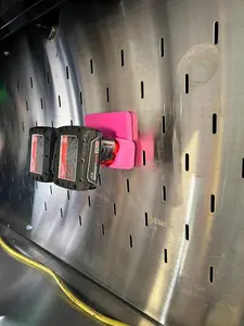 Save Toolbox Drawer Space - Hanging Milwaukee M12 Battery Holders for ICON & Snapon Lockers/Hutches