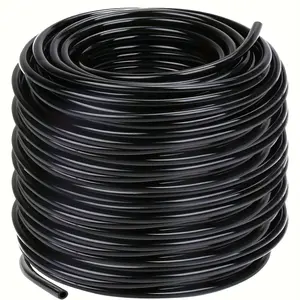 Drip irrigation pipe, PVC irrigation hose, Durable garden hose, 4/7 mm, DIY micro-drip irrigation system, suitable for families, gardens, courtyards, lawns, landscapes, courtyards, plants, flowers, garden water supply pipes and courtyards