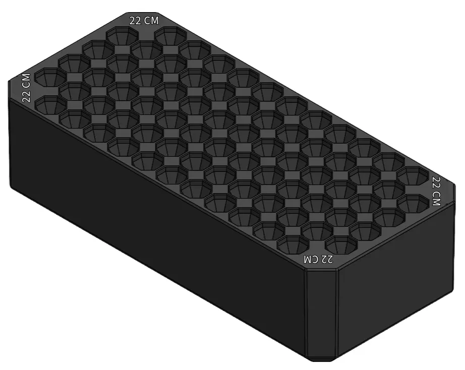 LARGE TRAY 22 CM WHITE