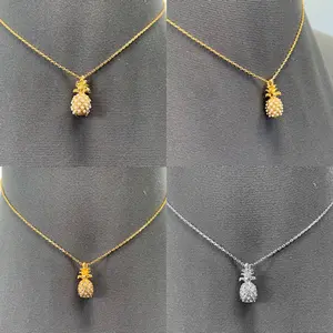 Dainty Pineapple Necklace