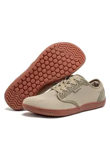 HOBIBEAR Women’s Wide Toe Casual Sports Shoes with Soft Sole, Breathable Textile Upper for All Seasons, Lightweight Walking Shoes, Comfortable Low Top Footwear