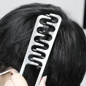 1PC Wide-Tooth Volumizing Hair Comb -, ABS Plastic with Textured Grip, Root Lift & Fluffy Texture Styling Tool, Bangs Seam Grooming Accessory, Hair Styling Combs for Women & Men