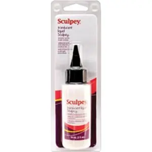 212 MAIN Polyform 456558 Sculpey Transparent Translucent Bakeable Art Liquid - 2 oz, DIY Crafting Essential for Pottery & Ceramics