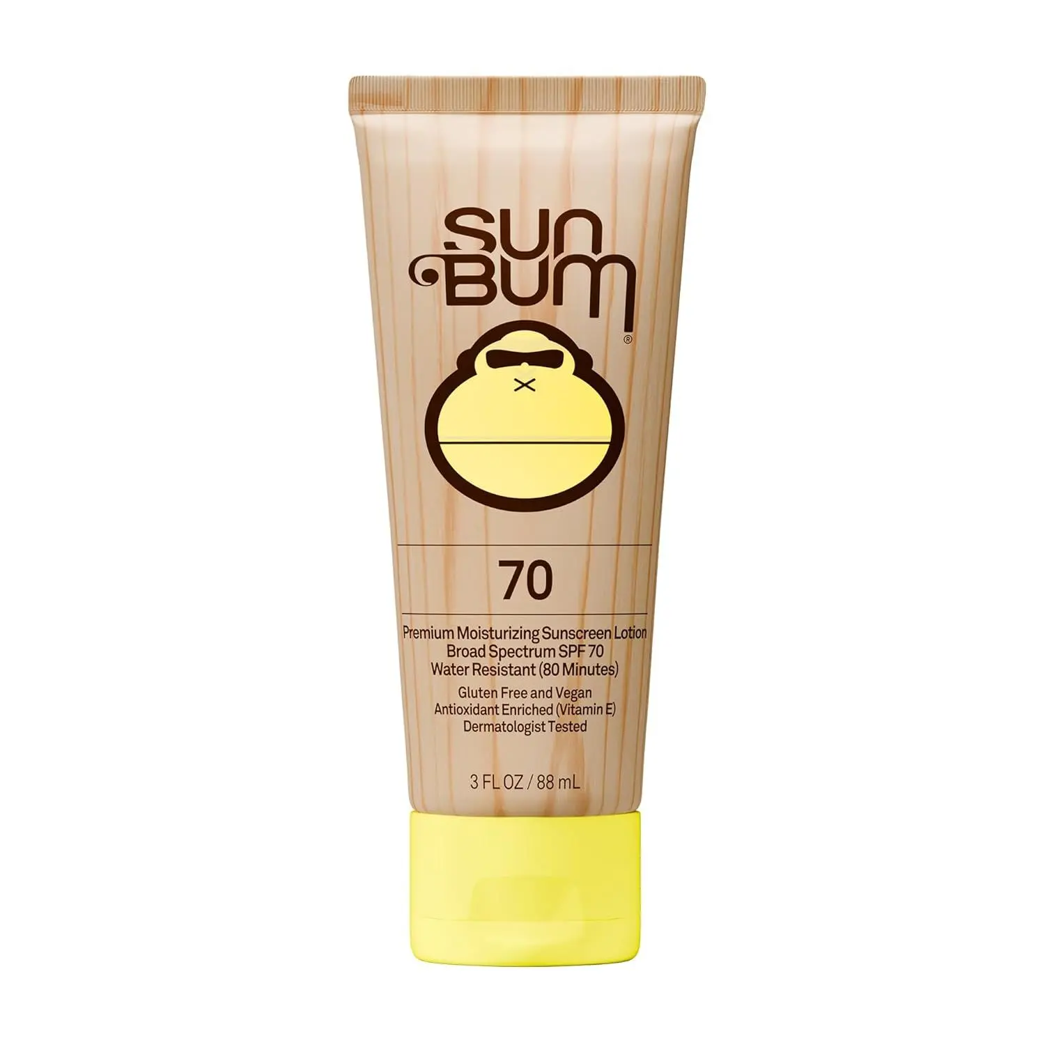 Sun Bum Original SPF 50 Sunscreen Body Lotion - Broad Spectrum Moisturizing Sunscreen with Vitamin E - Hawaii 104 Act Compliant (Made without Octinoxate & Oxybenzone) - 8 oz