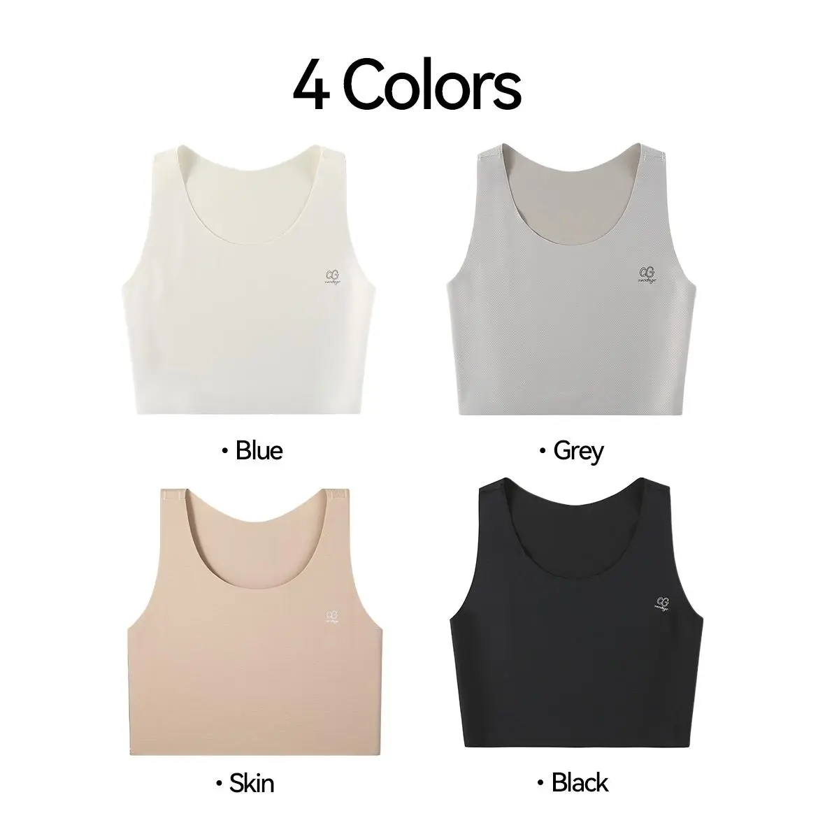 No Trace Sport Pullover Traceless Pullover Chest Binder No Metal No Hook Seamless Chest Binder Tomboy Breathable Sports Bra Corsets SpringStatements Lightweight Compression Activewear Fitness Clothes