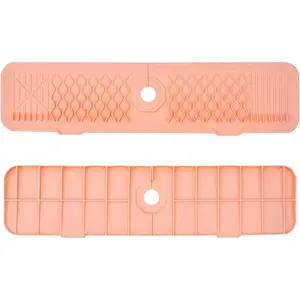24 Inch Faucet Mat for Kitchen Sink  Sink Splash Guard 5? Slope Faucet Draining Mat Dish Soap Sponge Holder Around Faucet Bathroom Gadgets Sink Accessories Drying Mats Organizer,