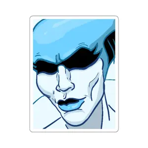 Queen Deltarune Mewing Sticker