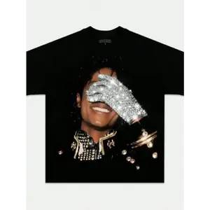Jackson Glove Graphic-Shirt Vintage 90s Tee,Machine Washable, Comfortable Everyday Fashion Tee, Everyday Tshirt |Bold Letter Print |T Shir Cotton,Birthday Gift