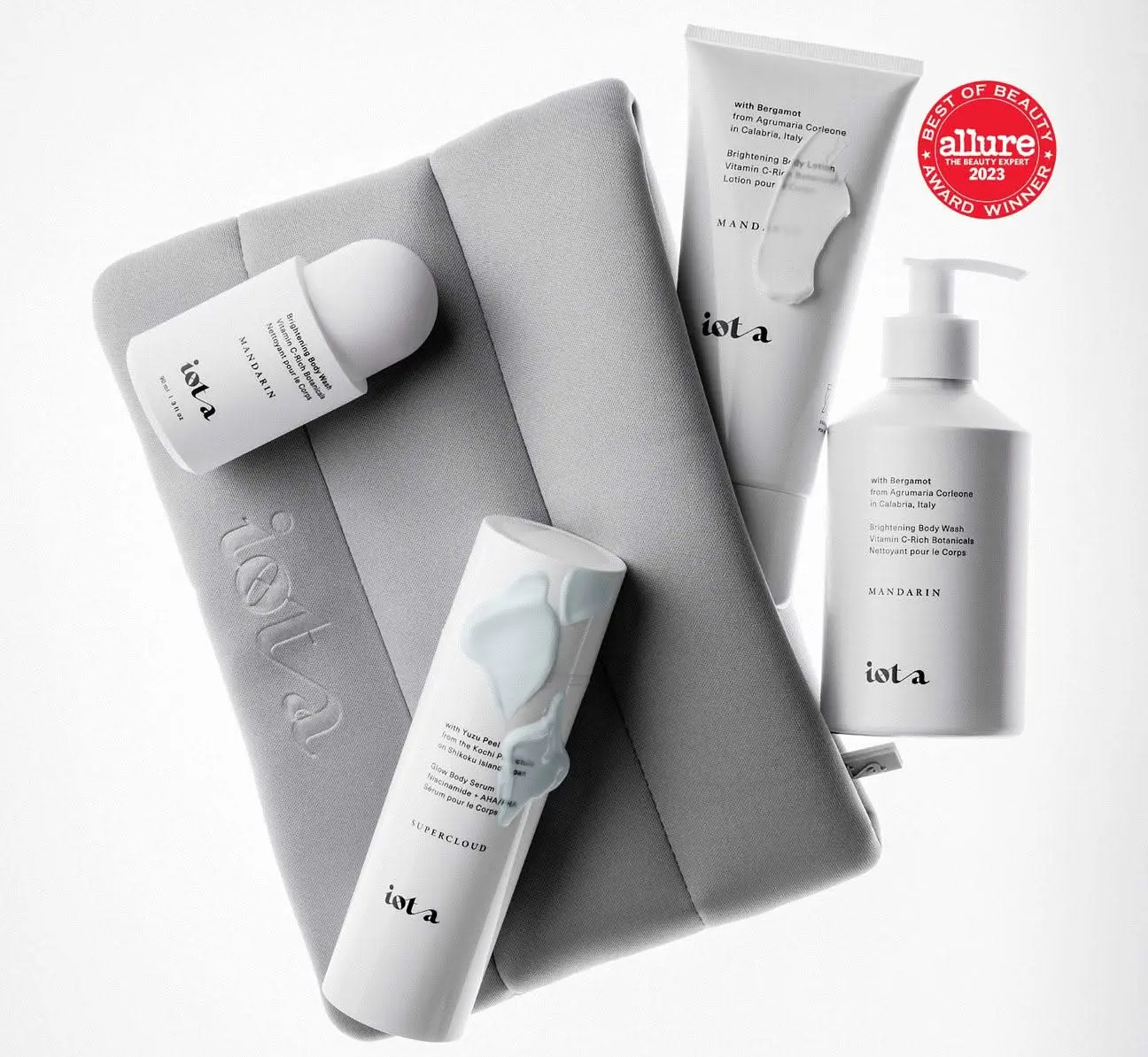 IOTA The Best Sellers Set - Body Care & Cosmetic Routine for Smoother Brighter Skin with Free Gifts