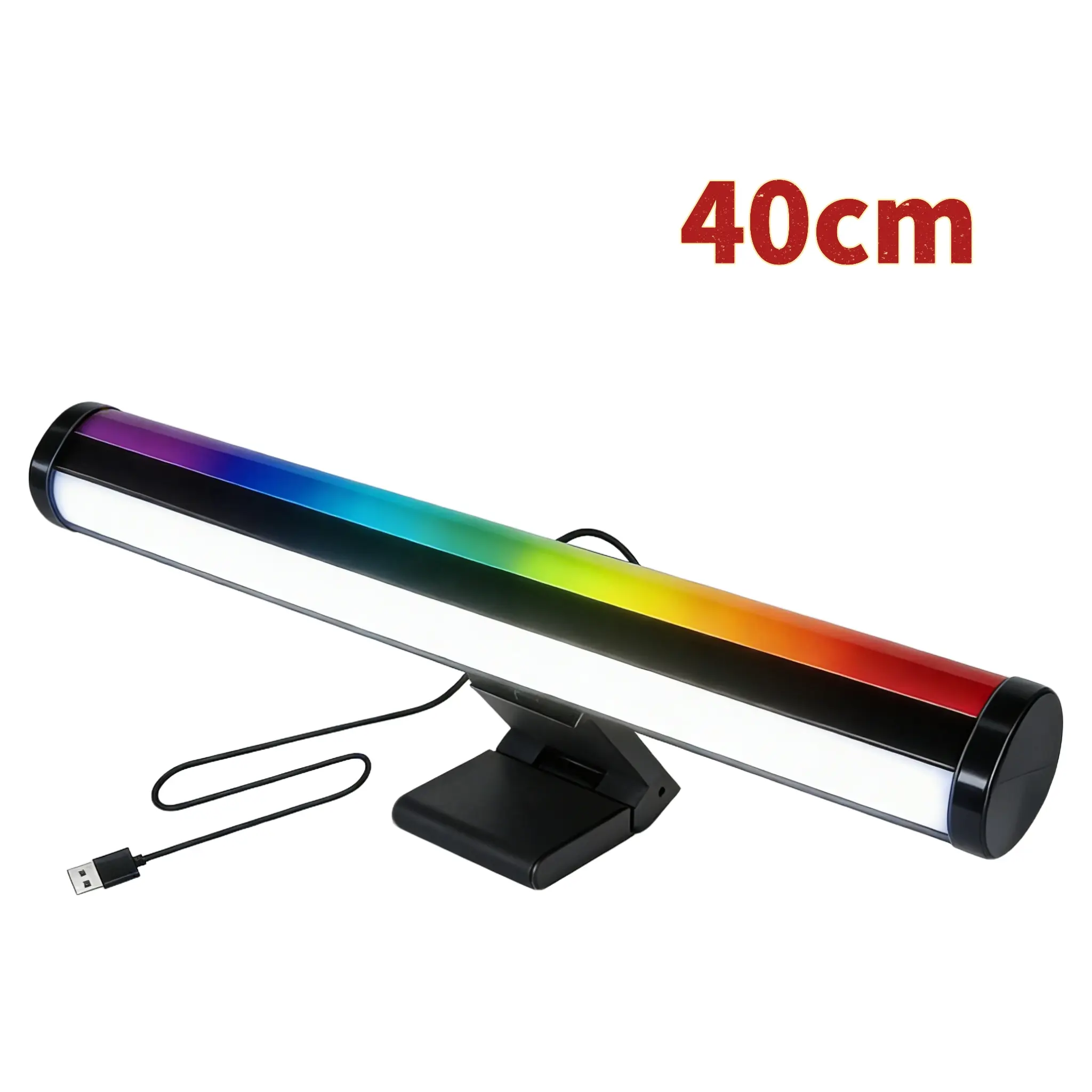 40 cm (with rainbow lighting)