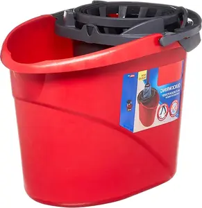 O Cedar QuickWring Bucket with Torsion Wringer, 2.5 Gallon Mop Bucket Quick Wring Bucket