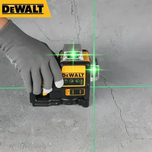Dewalt NEW DW089LG 12 Lines 3 Sides*360 Degree Vertical 12V Lithium Battery Laser Level Horizontal Green Meter Outdoor leveling