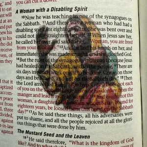 Precut Jesus Christ Bible Stickers - Clear Scripture Stickers for Journaling & Study | Women in the Bible | Christian Faith Gift Paper Craft | Transparent Background | Premium Quality | Easy Application | Bible-Safe | Apocrypha Bible Stickers