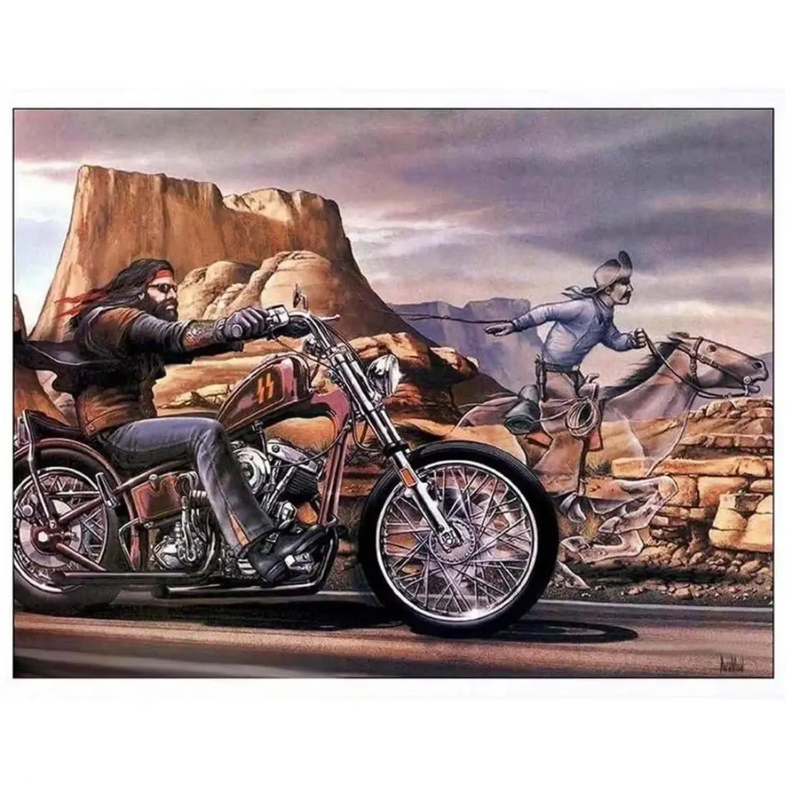 Motorcycle Themed Metal Sign, Motorcycle Pattern Wall Art, Creative Wall Art, Artistic Wall Decor for Home Bar Garage Cafe Club Pub, Room Decor, Home Decor, Aesthetic Wall Decor
