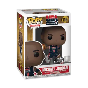 Funko Pop! NBA - Michael Jordan (1992 Team USA Navy Uni) #115 Exclusive (Sticker may vary) Collectible Pop Vinyl Figure
